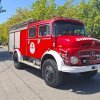 Desfile de unidades bomberos
